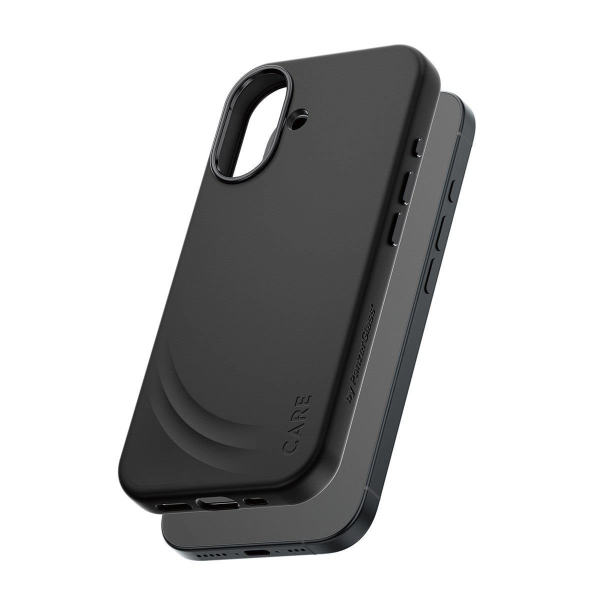 CARE by PanzerGlass® Feature FLOW Case Schwarz m. MagSafe iPhone 17